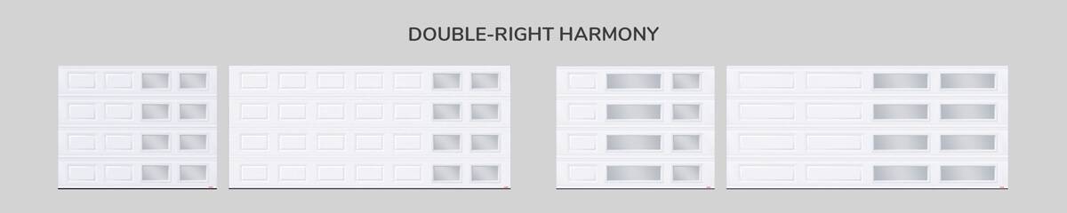 Window layout: Double-right Harmony