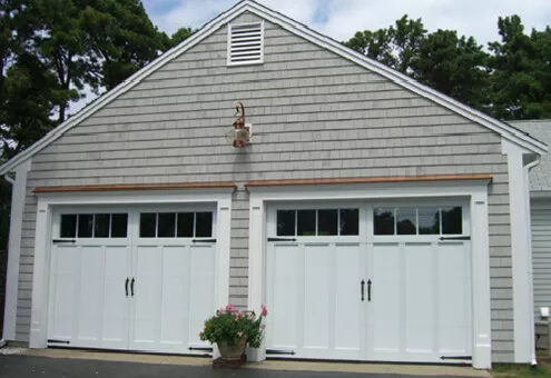 Traditional-style garage door